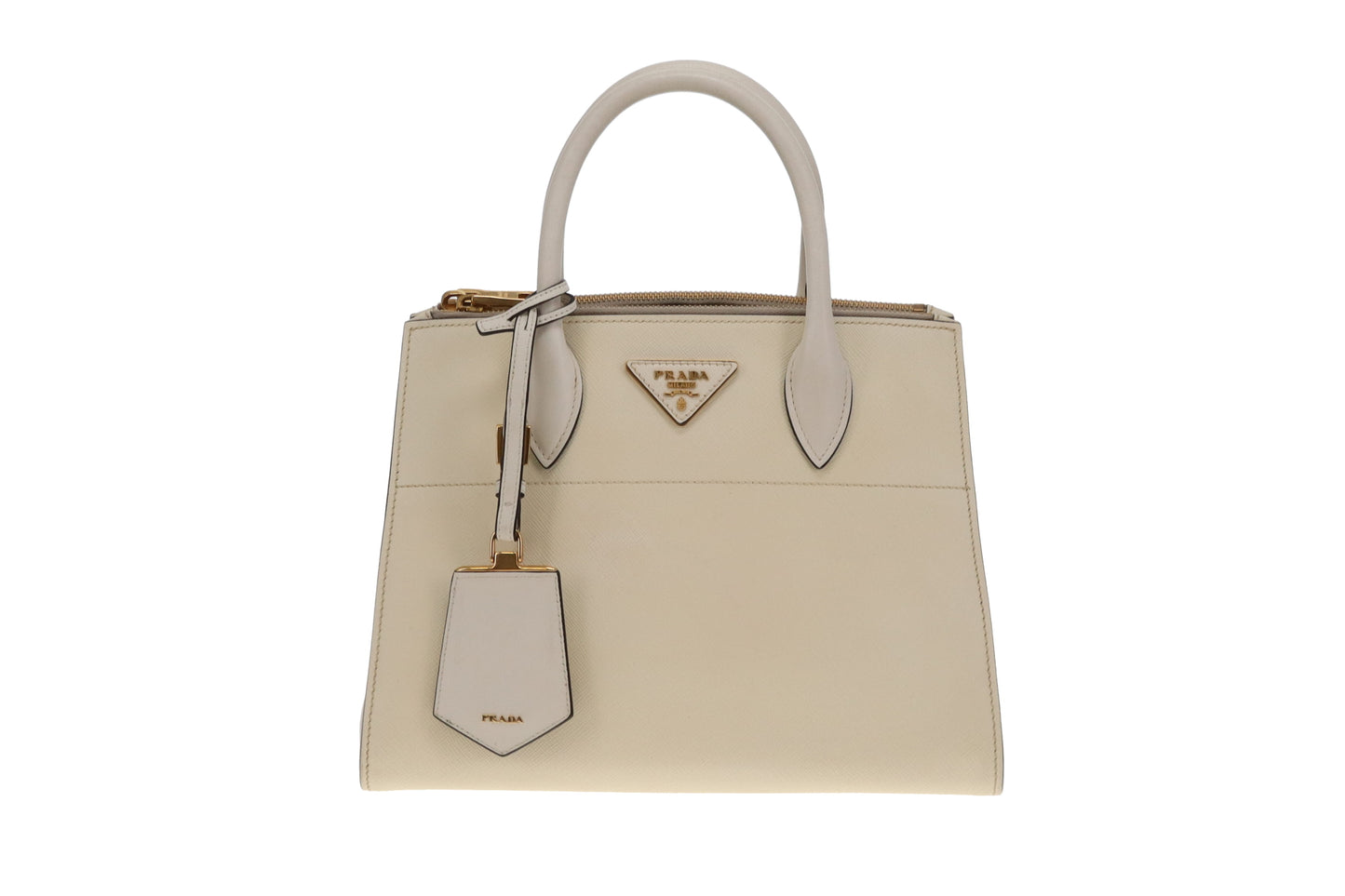Prada Paradigme City Calfskin Greche  Tote