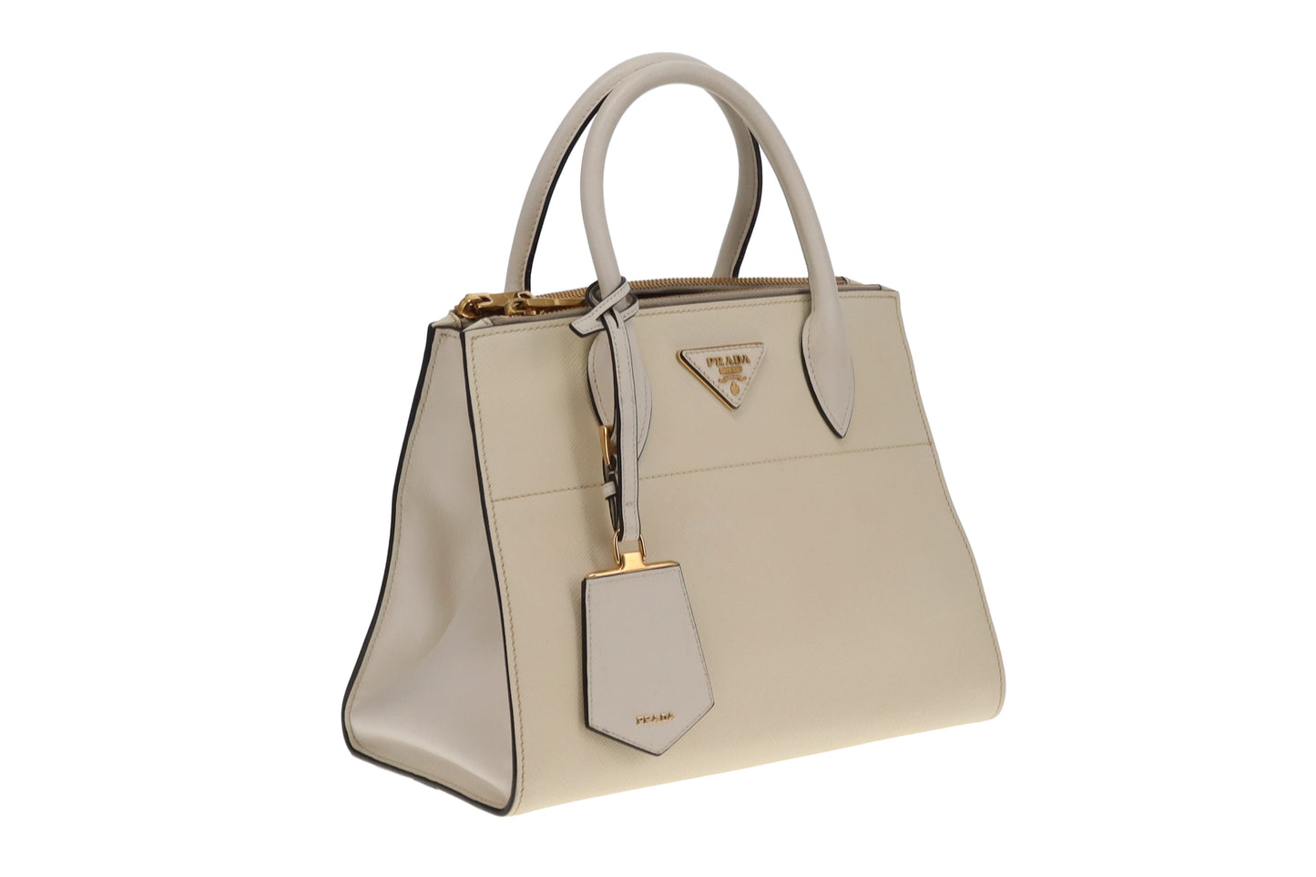 Prada Paradigme City Calfskin Greche  Tote