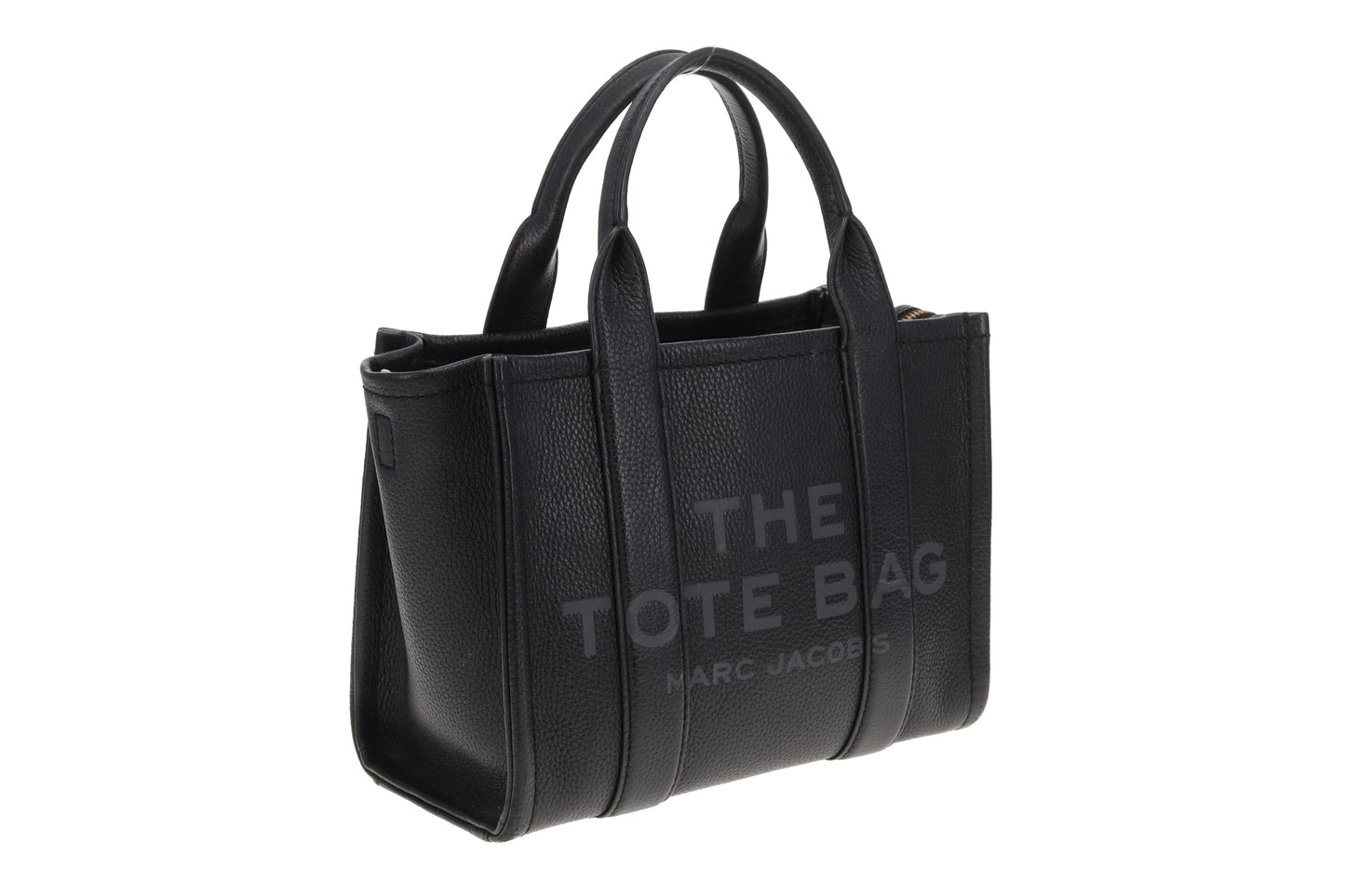 Marc Jacobs The Tote Bag Black Leather Small