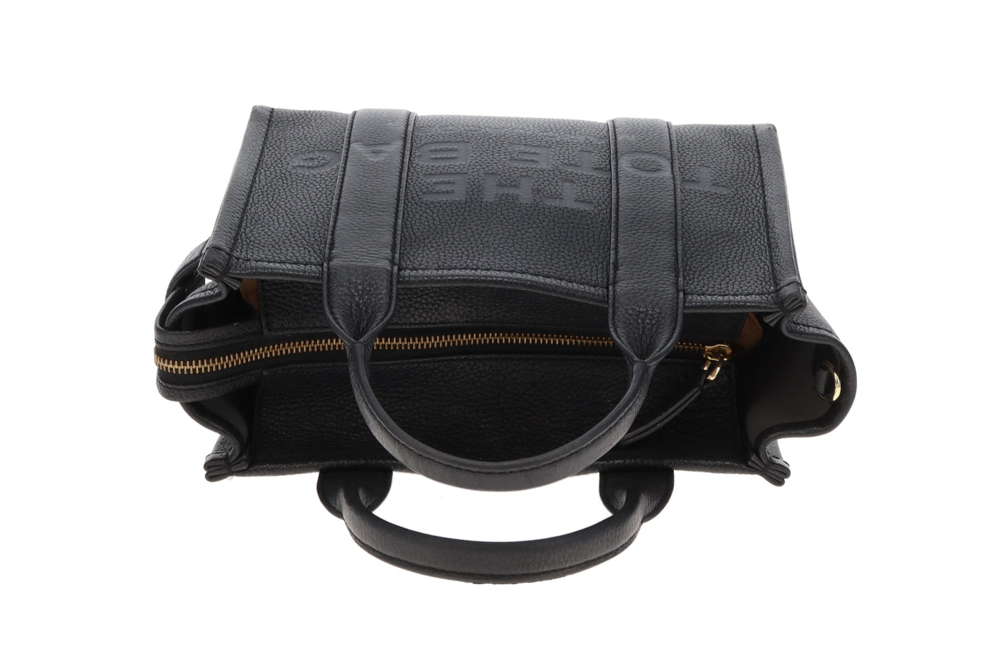 Marc Jacobs The Tote Bag Black Leather Small