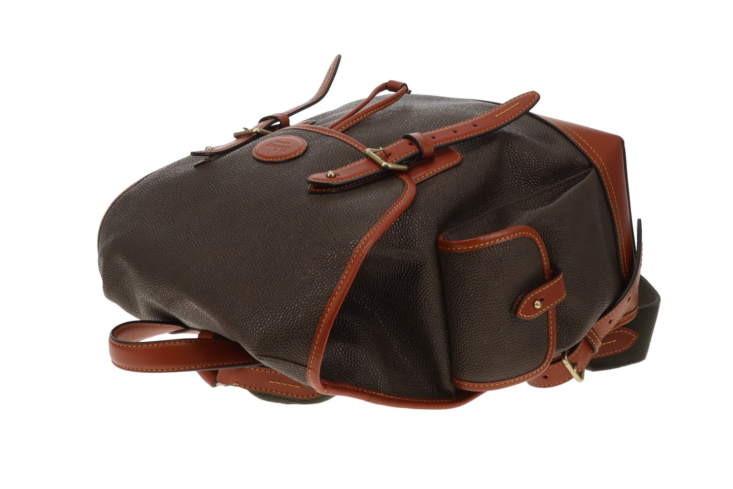 Mulberry Heritage Backpack Scotch Grain Mole and Cognac