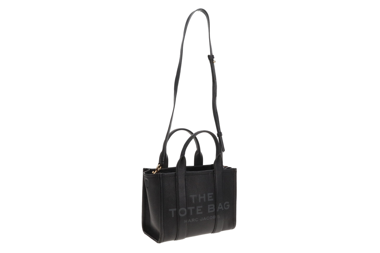 Marc Jacobs The Tote Bag Black Leather Small