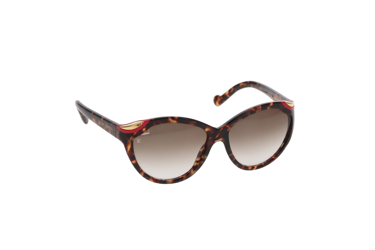 Louis Vuitton Ivy Cat Eye Sunglasses Dark Tortoise Z0736W
