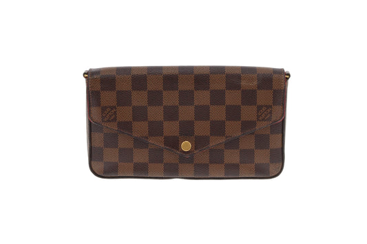 Louis Vuitton Felicie Damier Ebene with Inserts x2 MI4146 - 2016