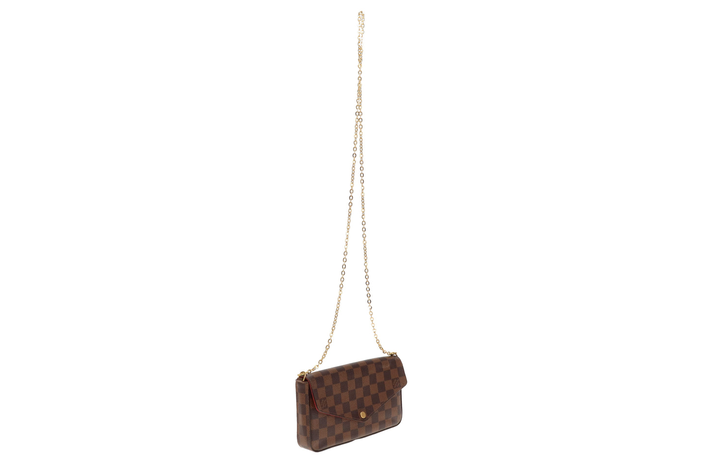 Louis Vuitton Felicie Damier Ebene with Inserts x2 MI4146 - 2016