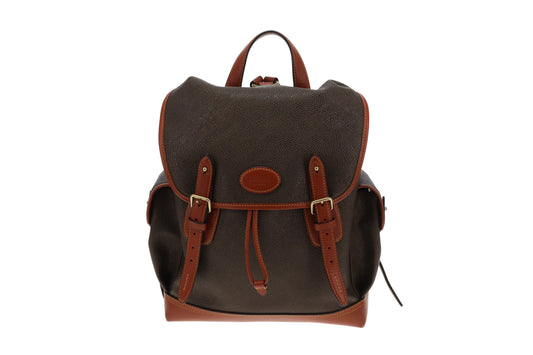 Mulberry Heritage Backpack Scotch Grain Mole and Cognac