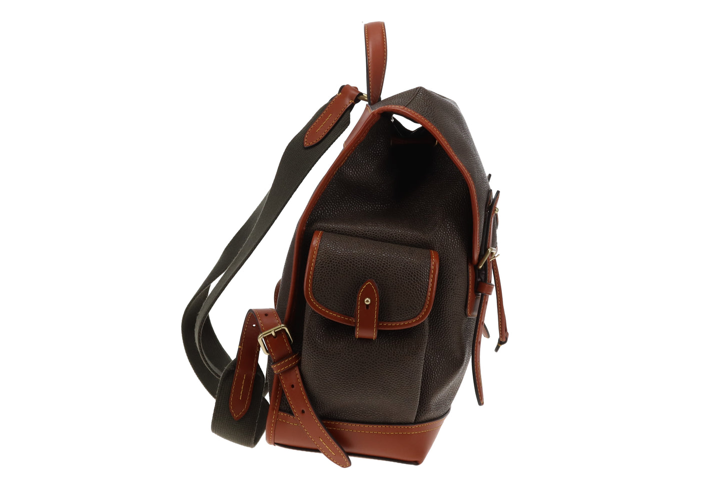 Mulberry Heritage Backpack Scotch Grain Mole and Cognac