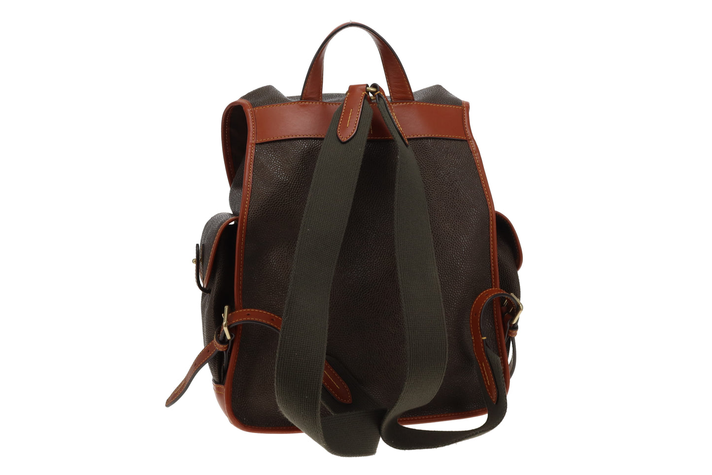 Mulberry Heritage Backpack Scotch Grain Mole and Cognac
