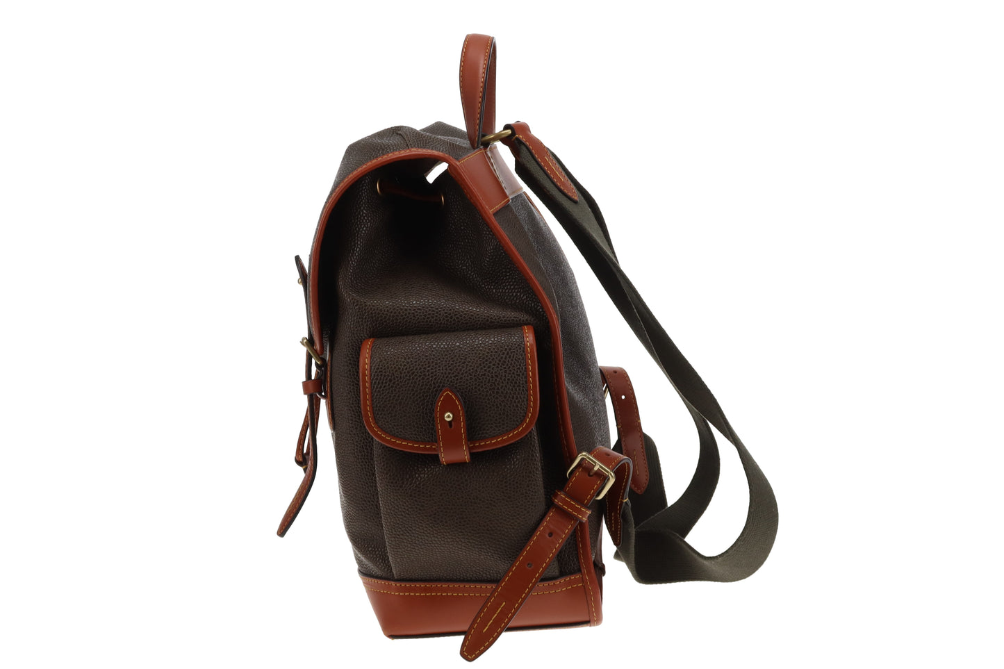 Mulberry Heritage Backpack Scotch Grain Mole and Cognac
