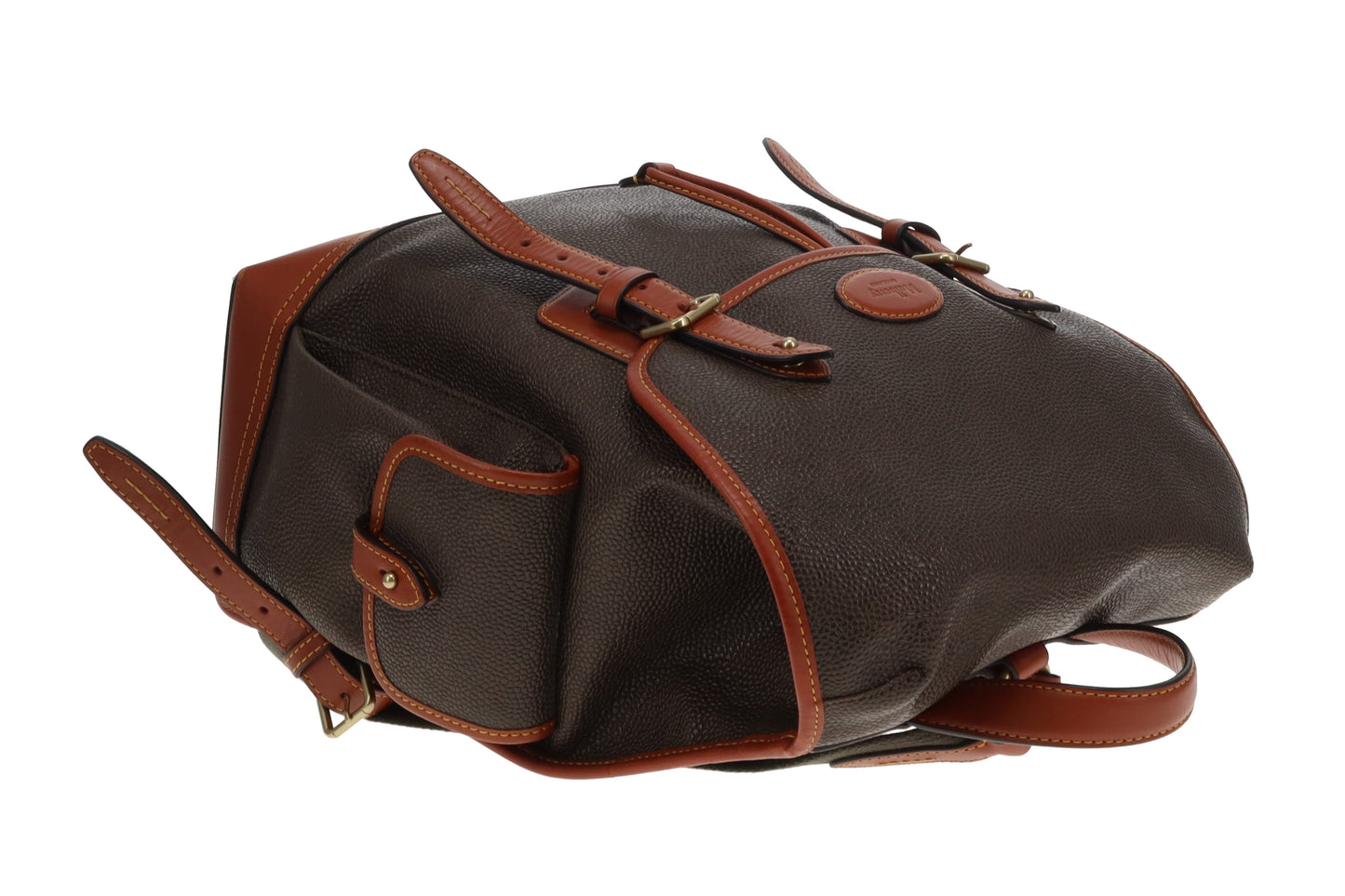 Mulberry Heritage Backpack Scotch Grain Mole and Cognac