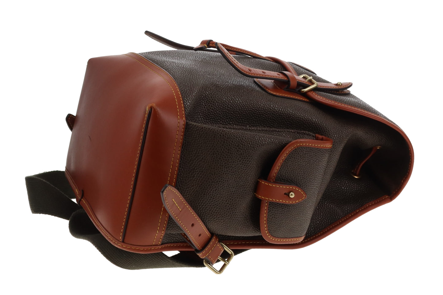 Mulberry Heritage Backpack Scotch Grain Mole and Cognac