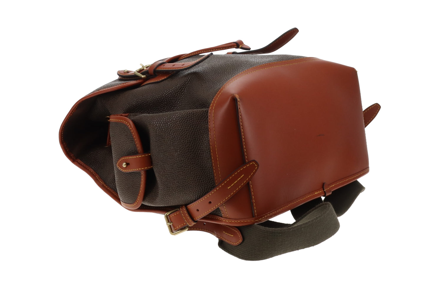 Mulberry Heritage Backpack Scotch Grain Mole and Cognac