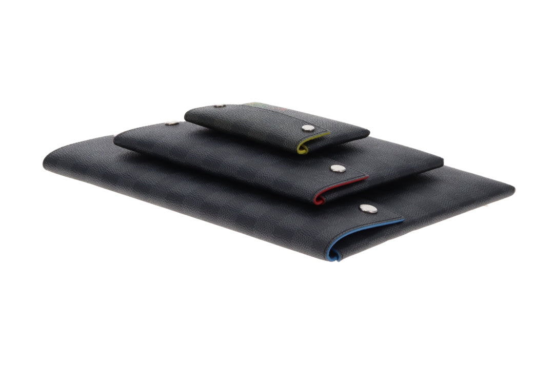 Louis Vuitton Alpha Triple Pouch Virgil Abloah Damier Graphite 2019
