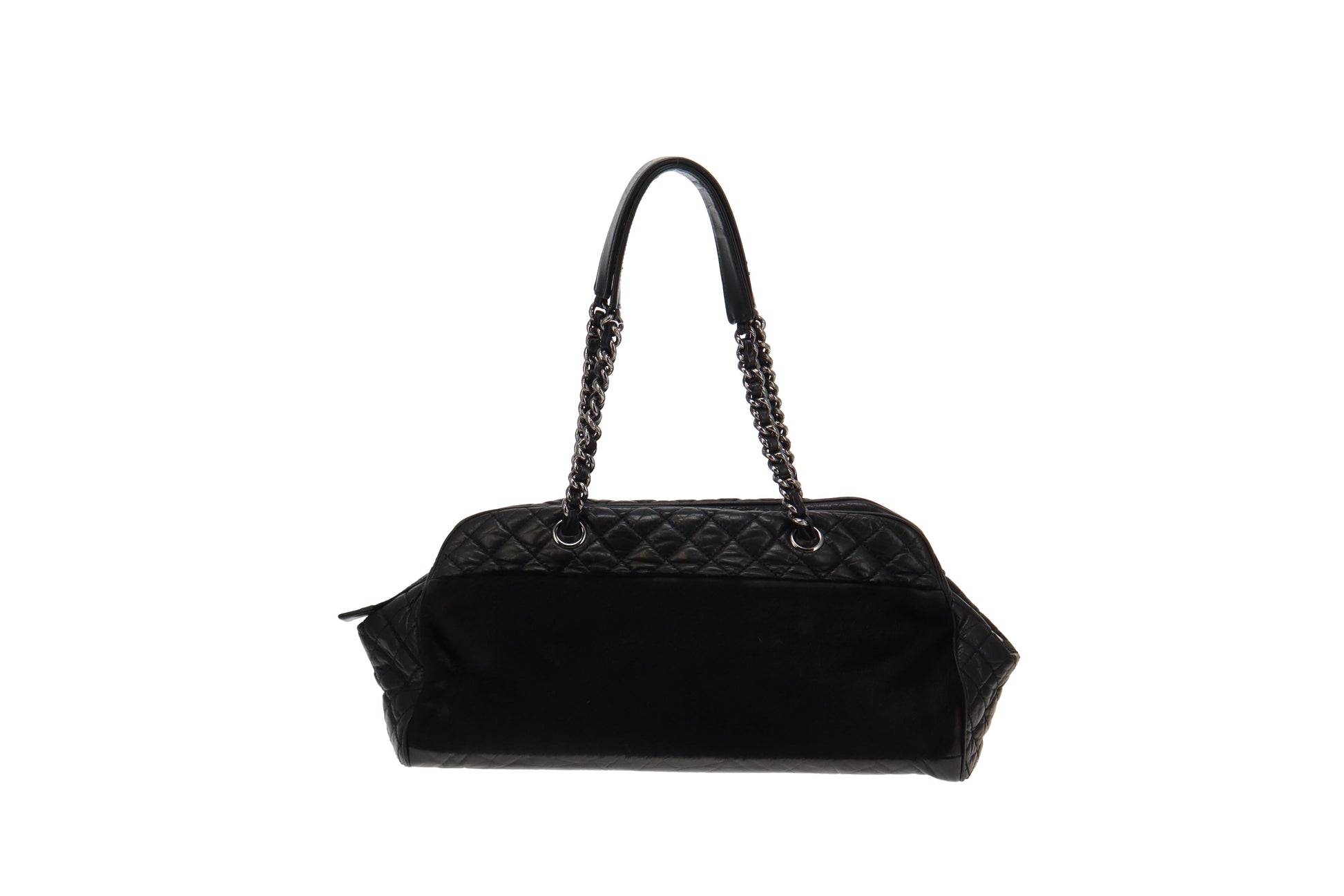 chanel bag black tote purse