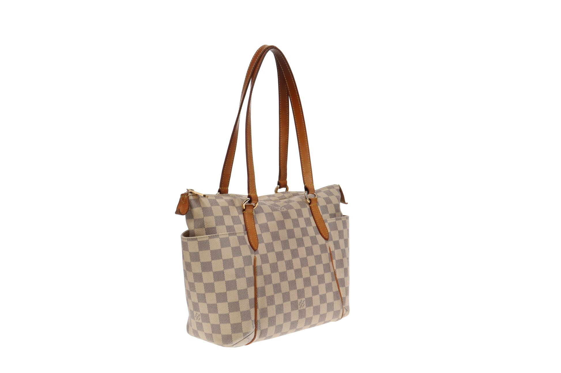 LOUIS VUITTON Damier Ebene Totally PM Tote Bag