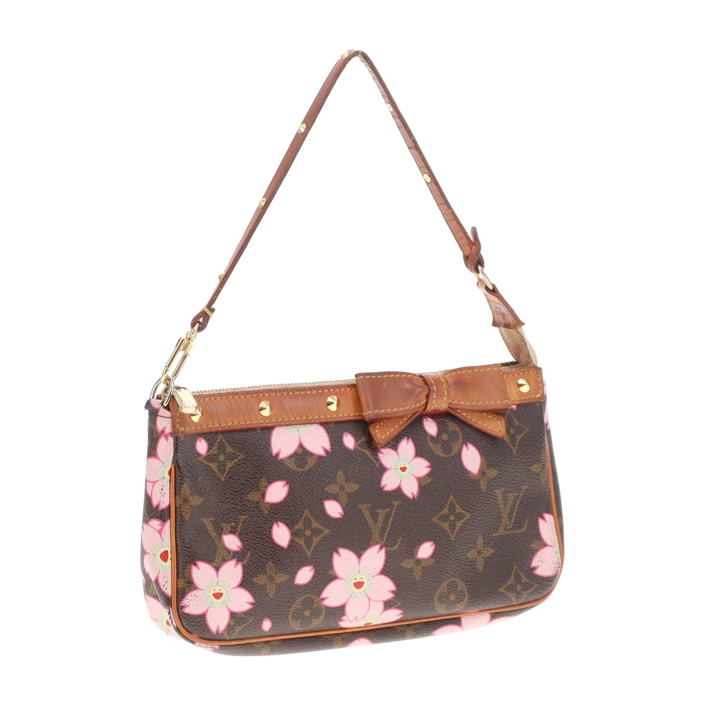 Louis Vuitton X Takashi Murakami Cherry Blossom Pochette AR0033 - 2003