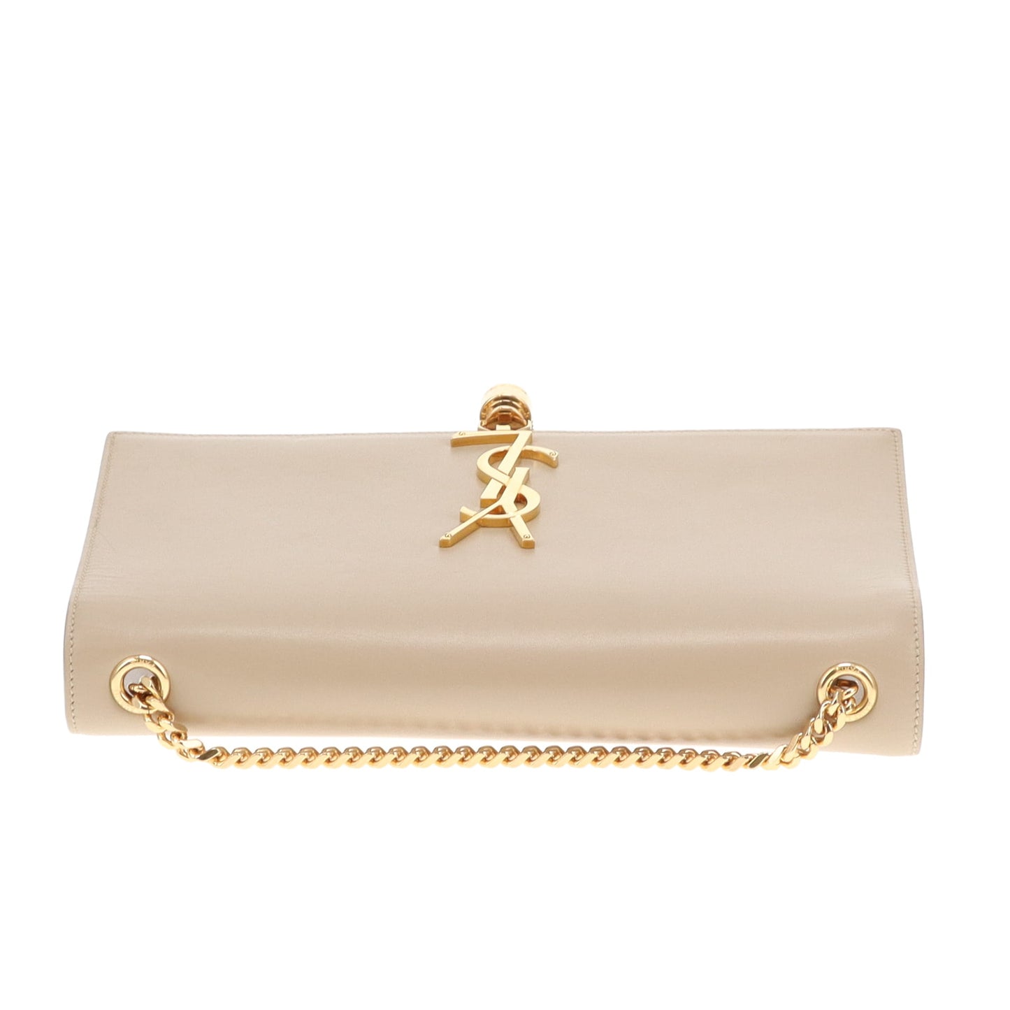 Saint Laurent Kate Tassel Medium Beige Smooth GHW 2015