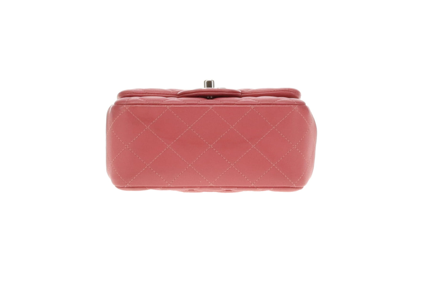 Chanel Mini Square Flap Pink Lambskin SHW 2019