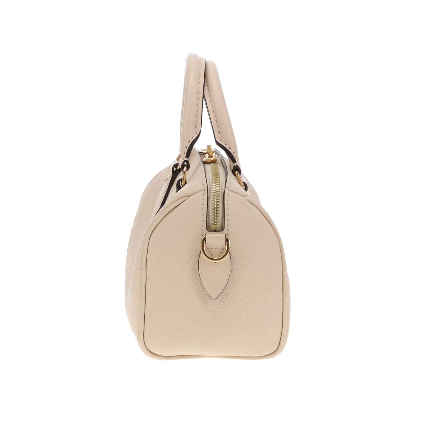 Louis Vuitton Speedy Bandouliere 20 Empreinte Crème