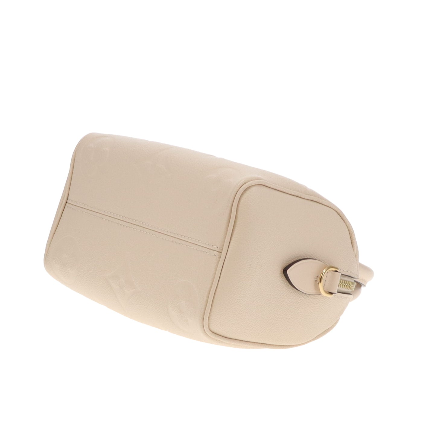 Louis Vuitton Speedy Bandouliere 20 Empreinte Crème