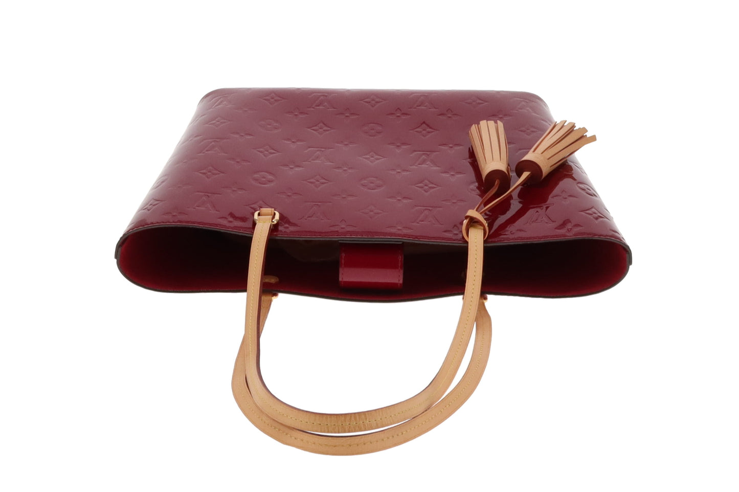 Louis Vuitton Long Beach PM Vernis Magenta