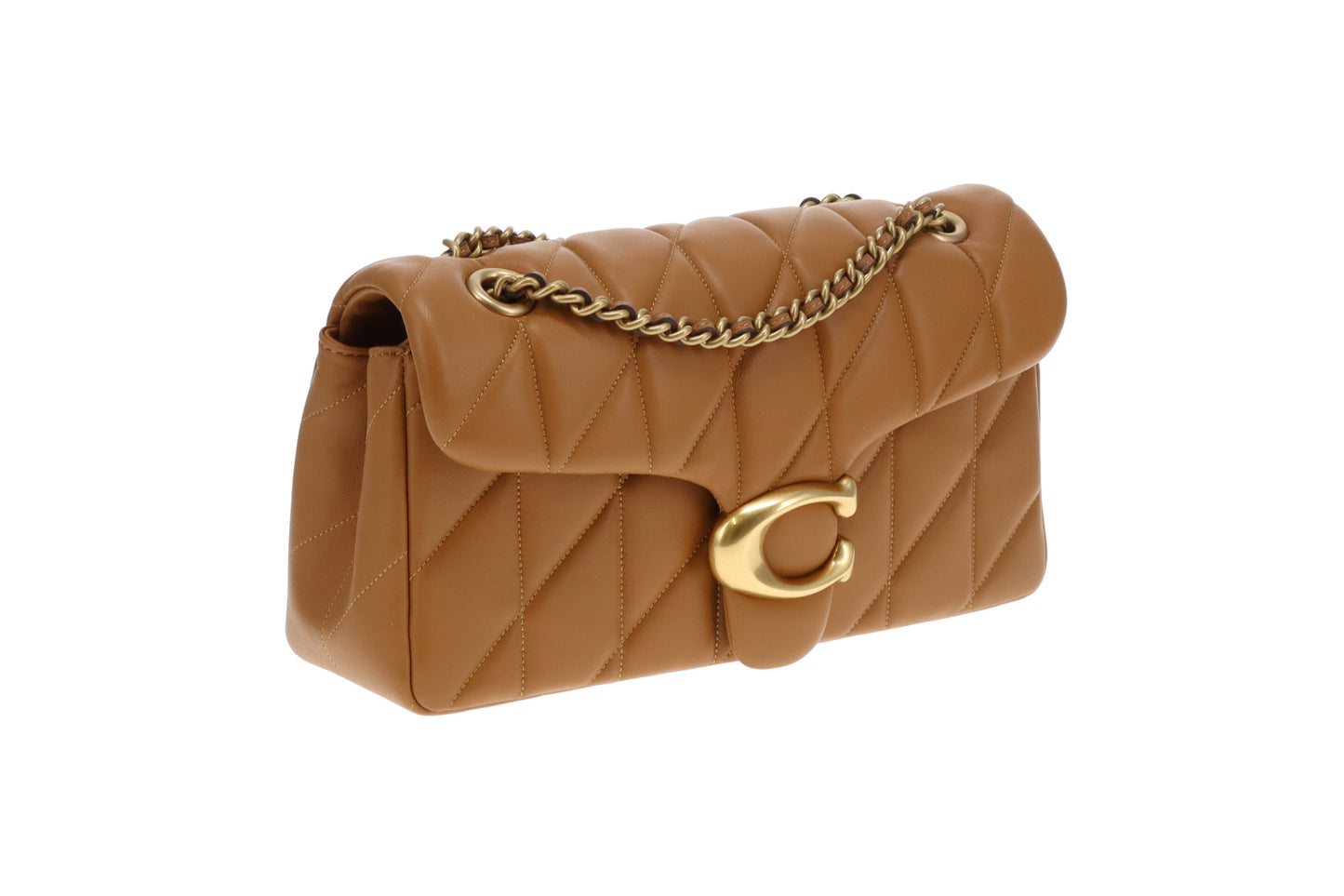 Coach Tabby Quilted Honey Brown