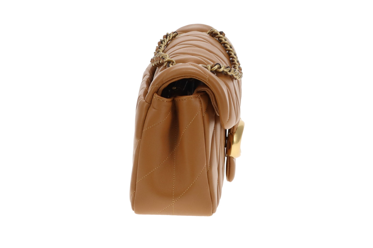 Coach Tabby Quilted Honey Brown