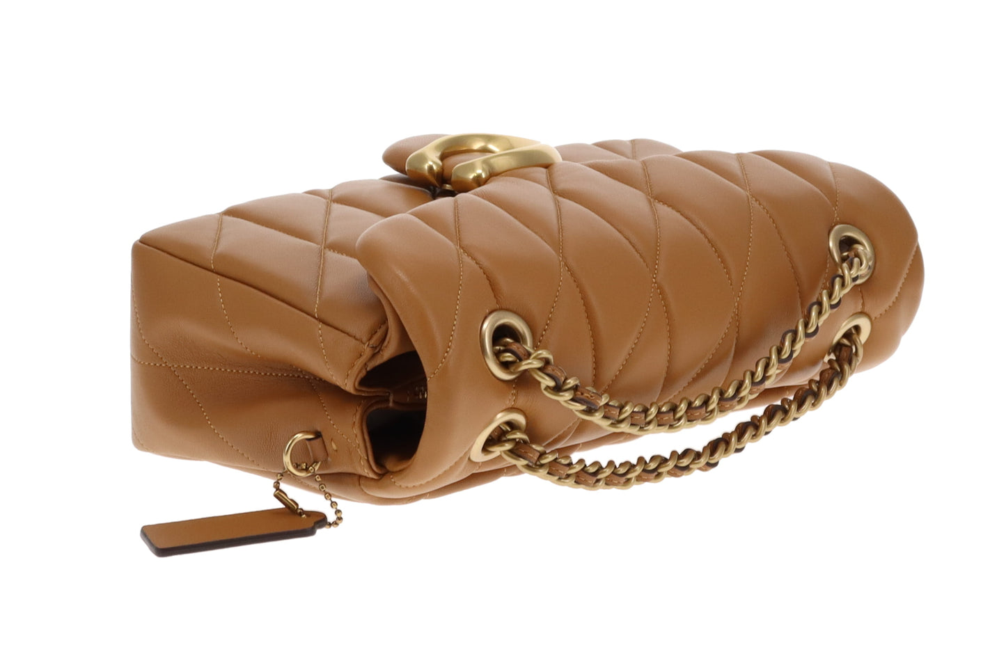 Coach Tabby Quilted Honey Brown