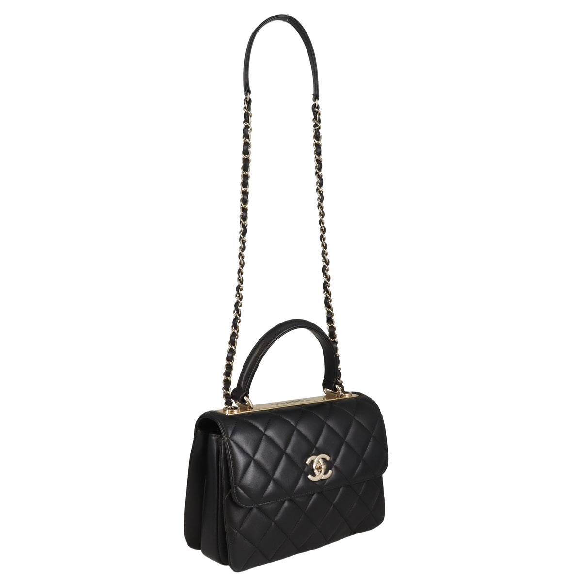 Chanel Trendy CC Black GHW 2021