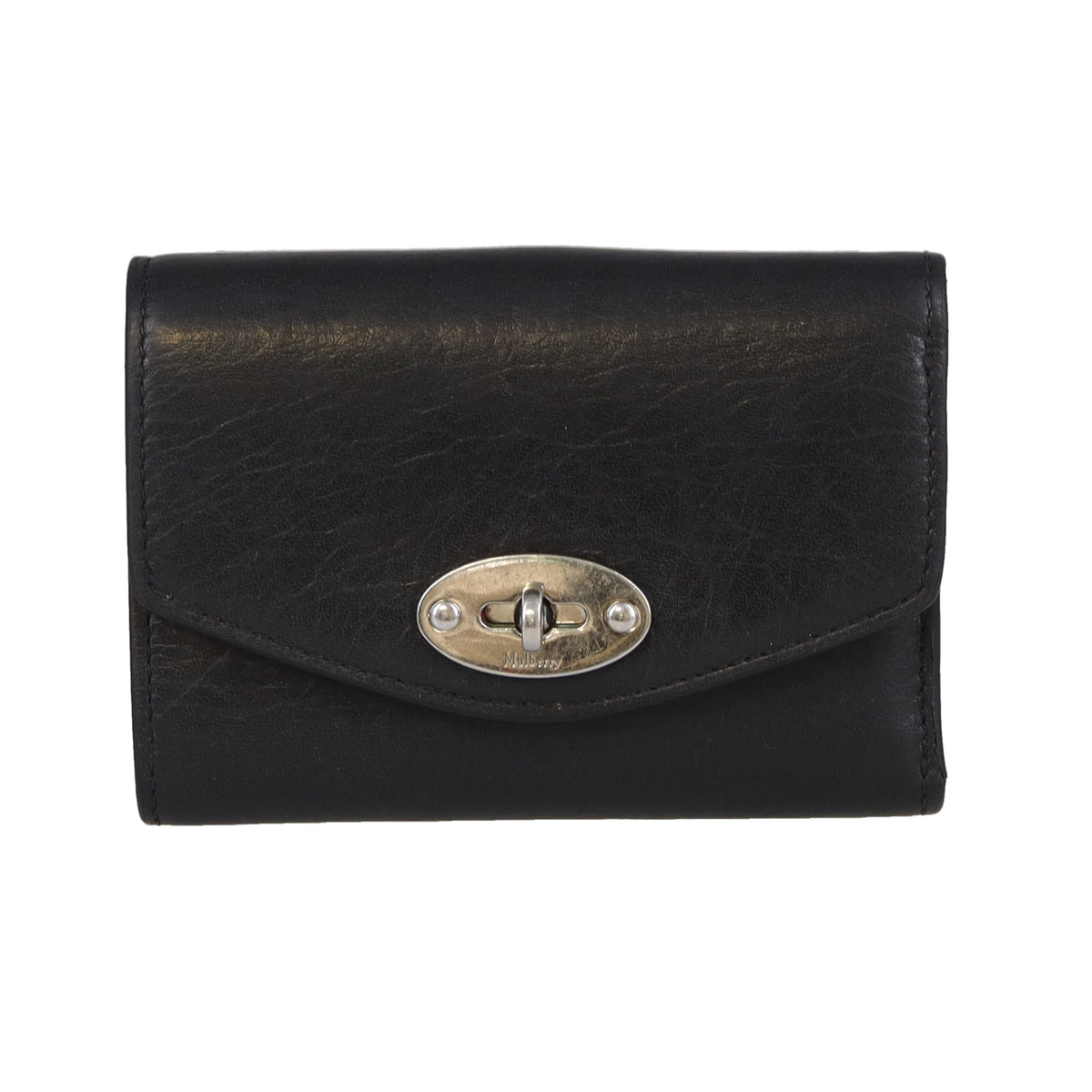 Mulberry Darley Wallet Small Black SHW