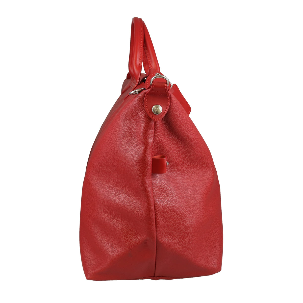 Longchamp Le Foulonné L Red Leather