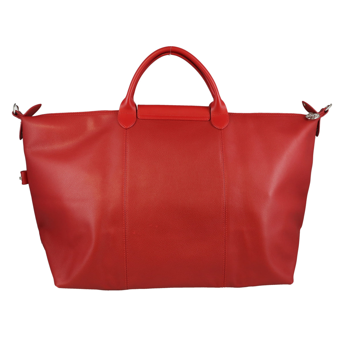 Longchamp Le Foulonné L Red Leather