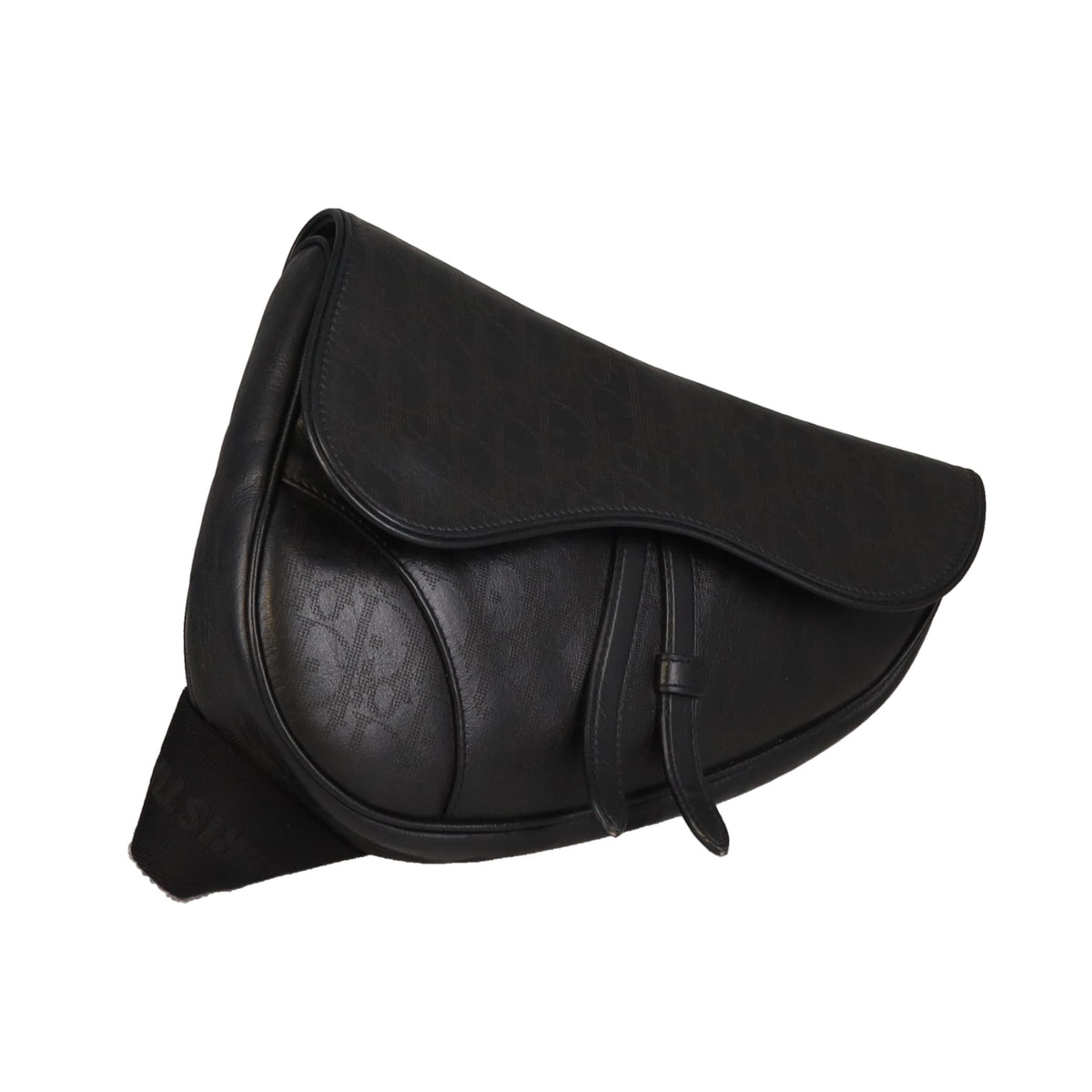 Dior Saddle Homme Black Oblique Galaxy Leather 2020