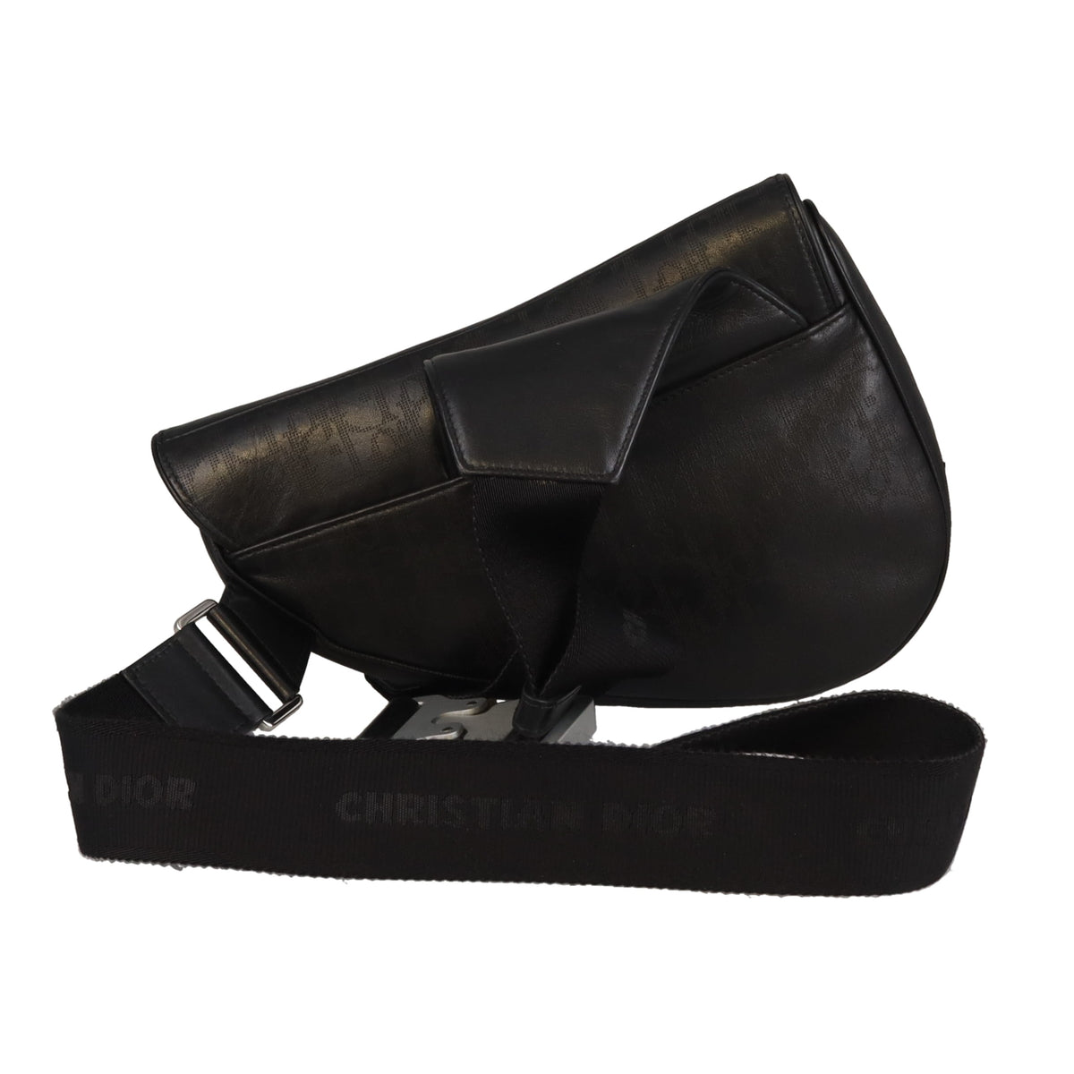 Dior Saddle Homme Black Oblique Galaxy Leather 2020
