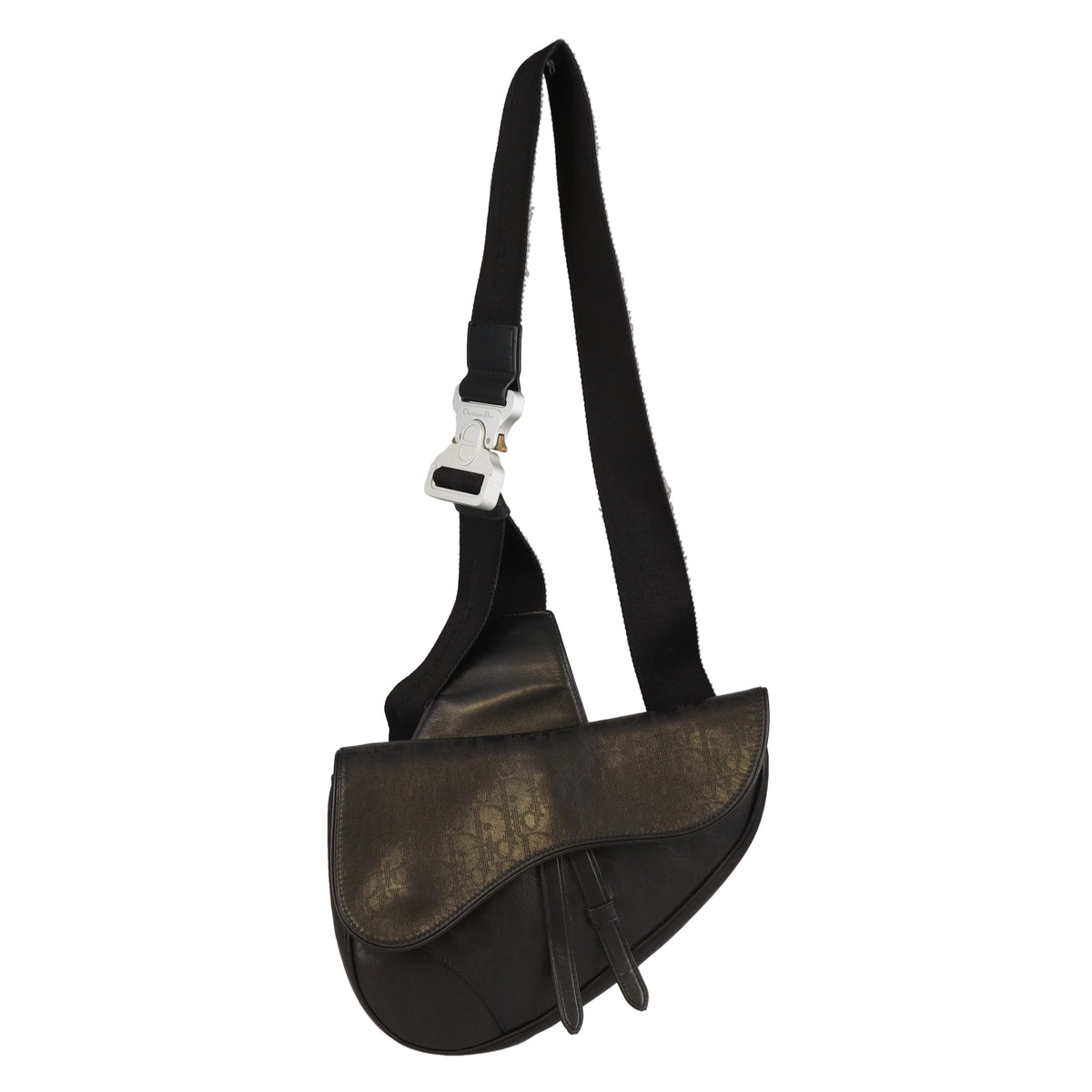 Dior Saddle Homme Black Oblique Galaxy Leather 2020
