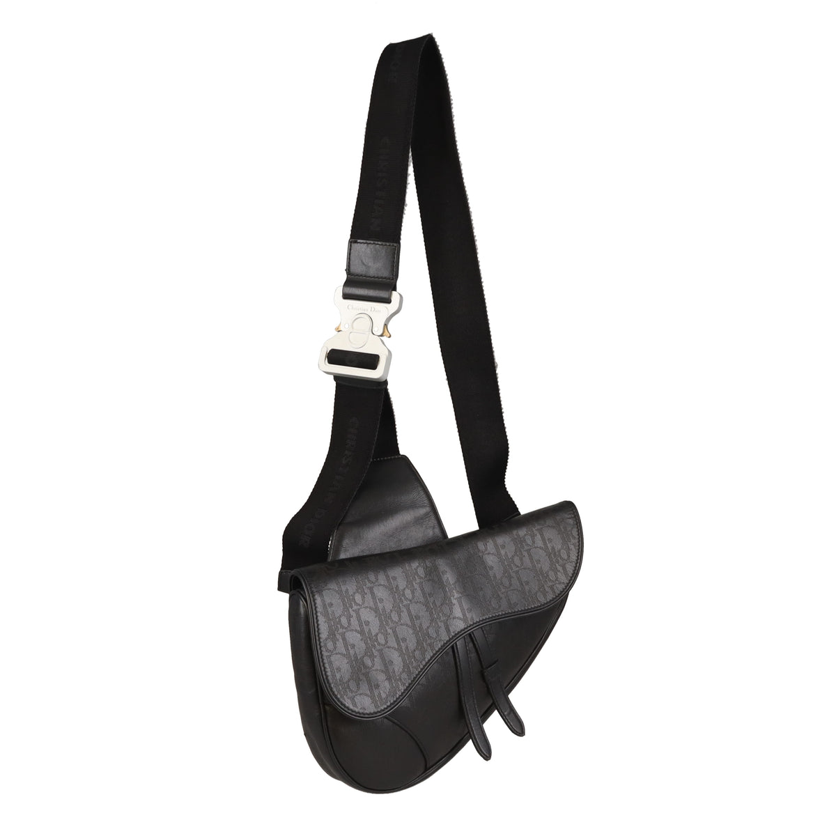 Dior Saddle Homme Black Oblique Galaxy Leather 2020