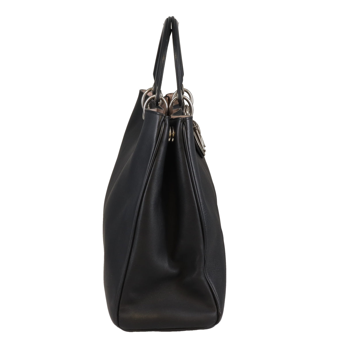 Dior Diorissimo Tote Bag Black Leather 2012