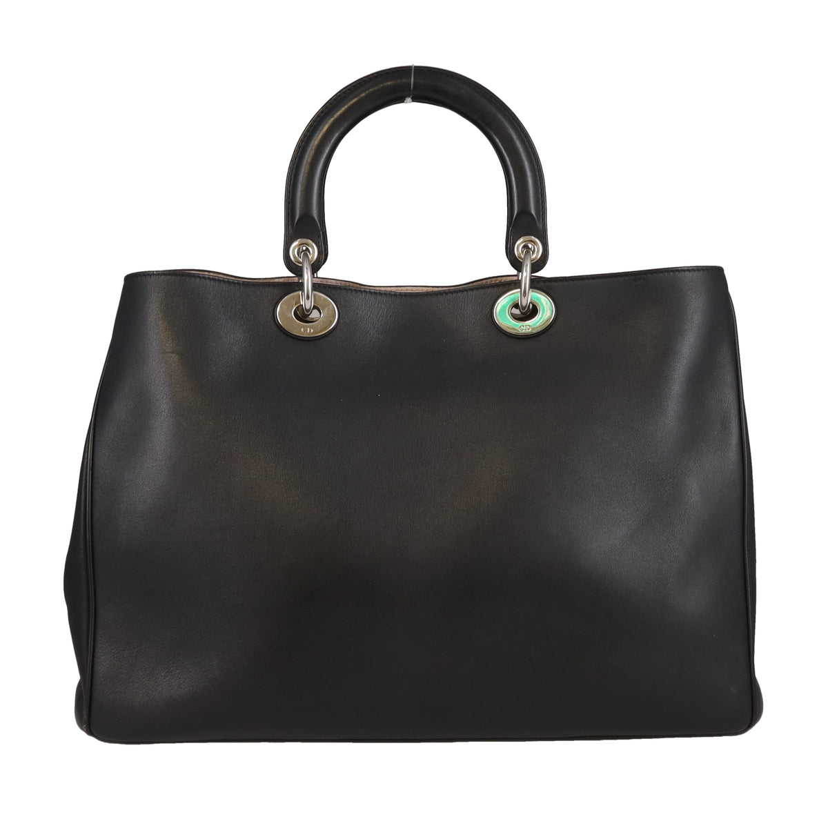 Dior Diorissimo Tote Bag Black Leather 2012