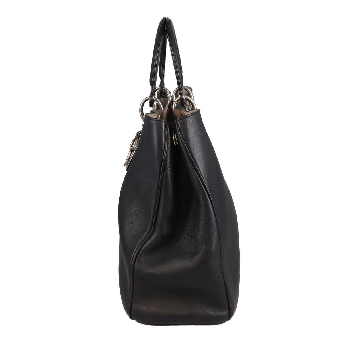 Dior Diorissimo Tote Bag Black Leather 2012