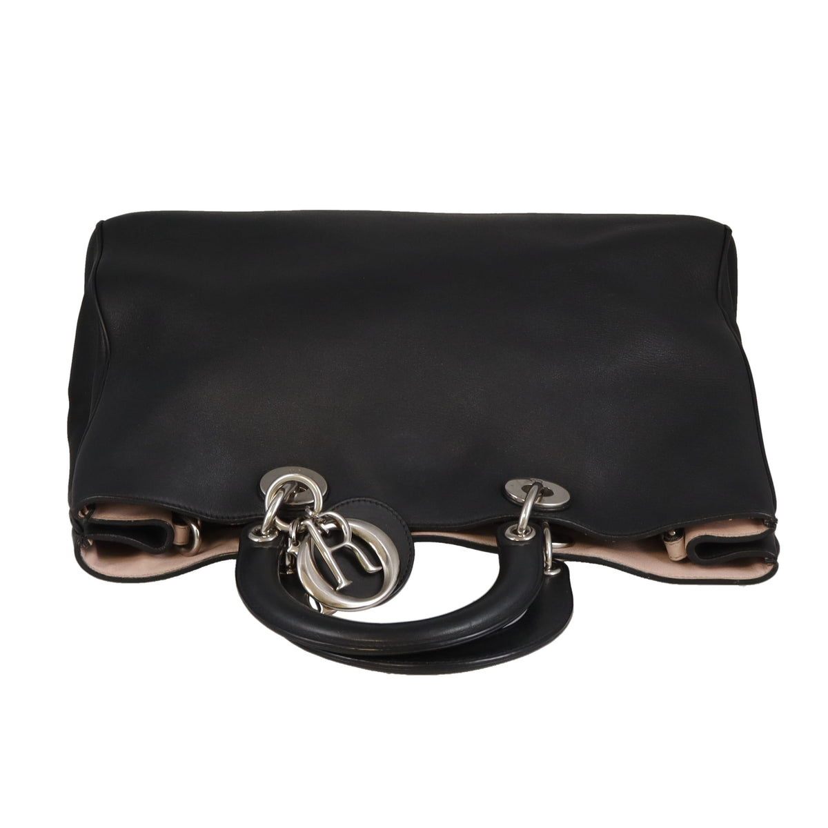 Dior Diorissimo Tote Bag Black Leather 2012