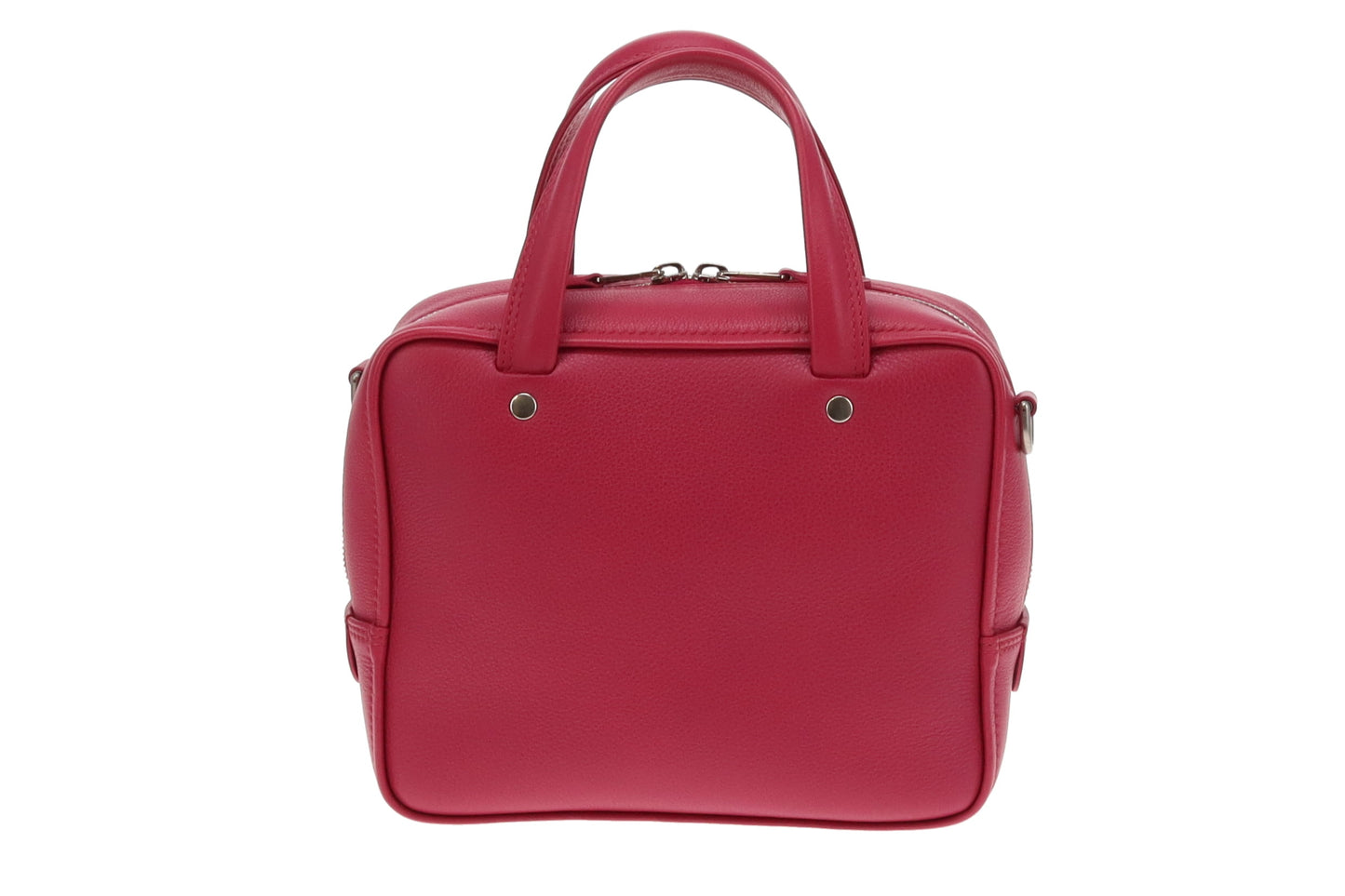 Balenciaga Pink Triangle Square Bag XS