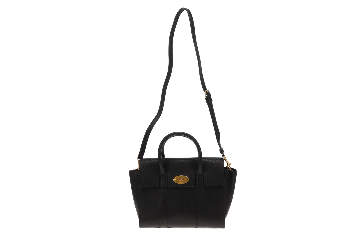 Mulberry Bayswater Tote Small SCG Black GHW