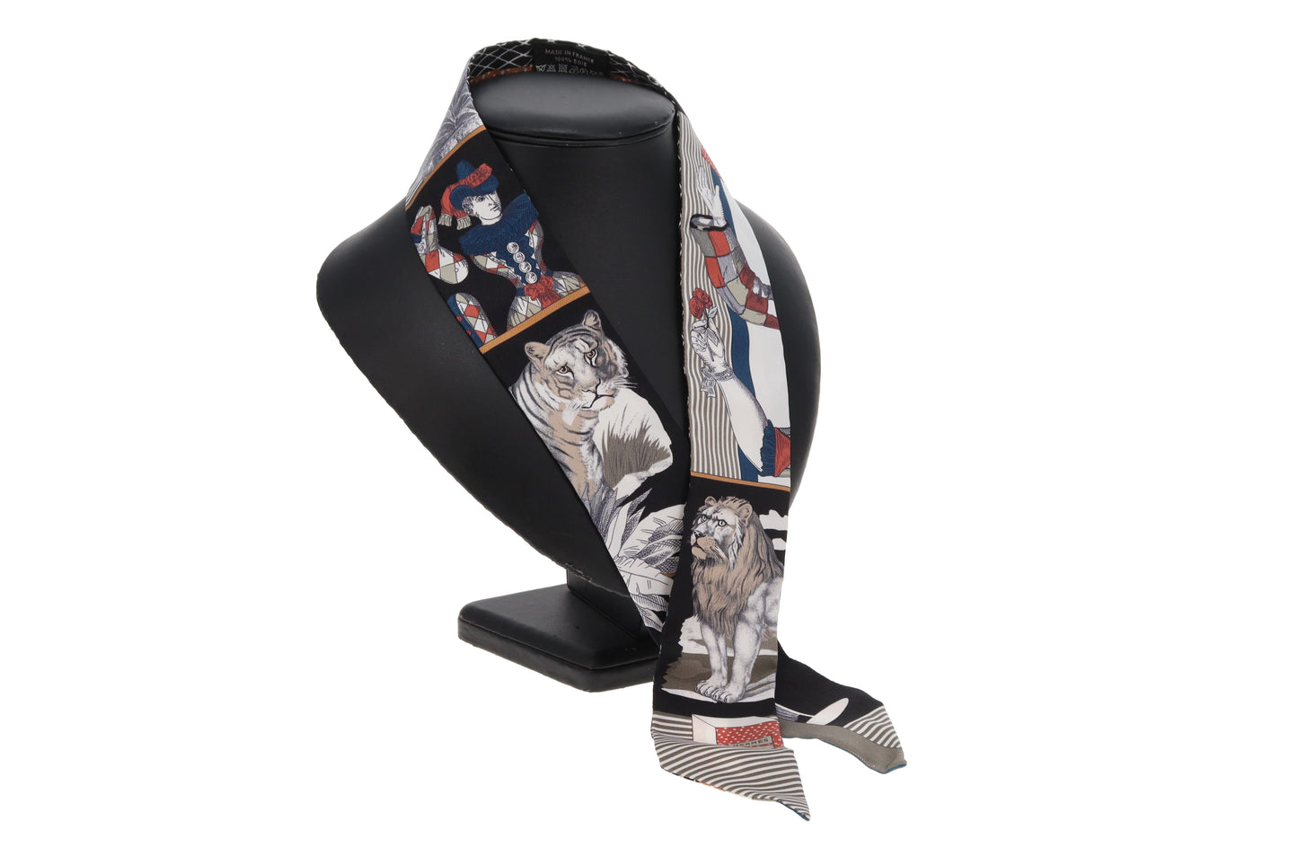 Hermes Silk Twilly Circus Jungle Theme