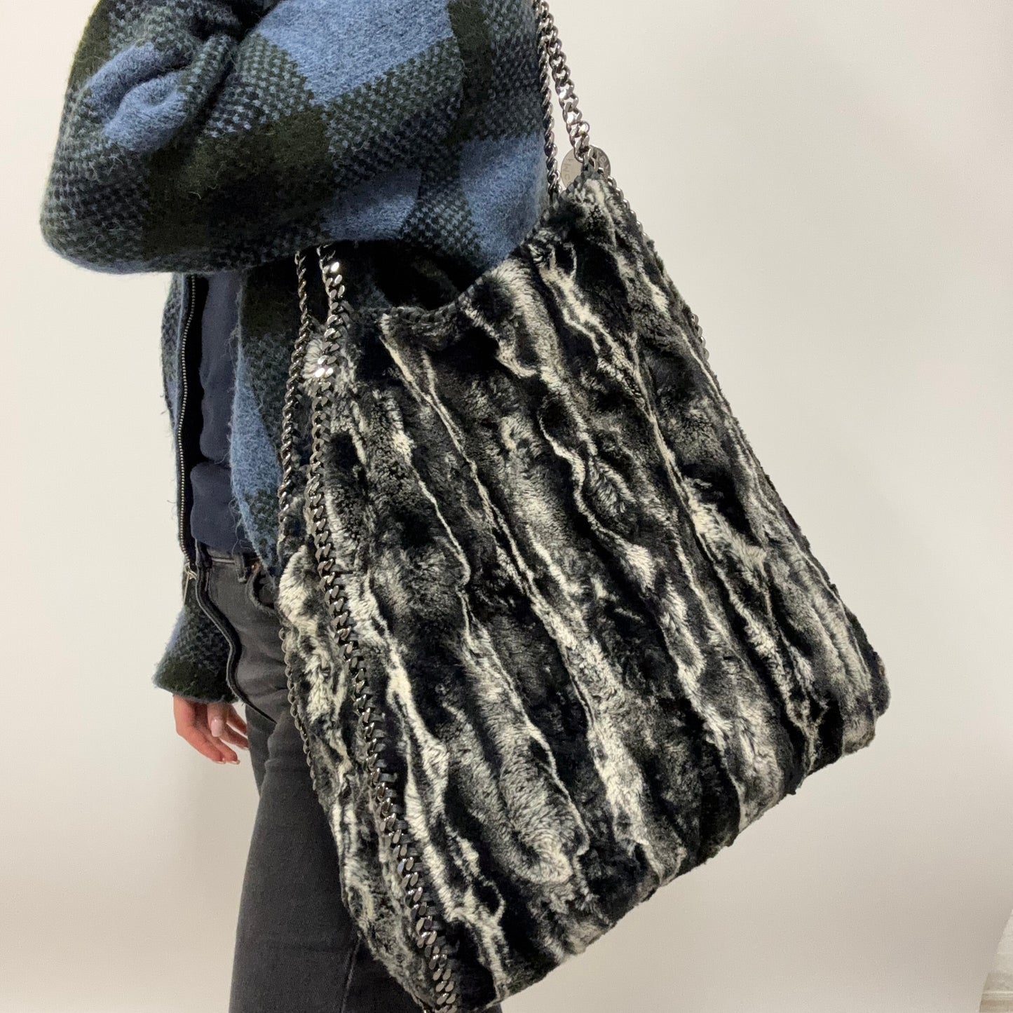 Stella McCartney Falabella Tote Faux Fur