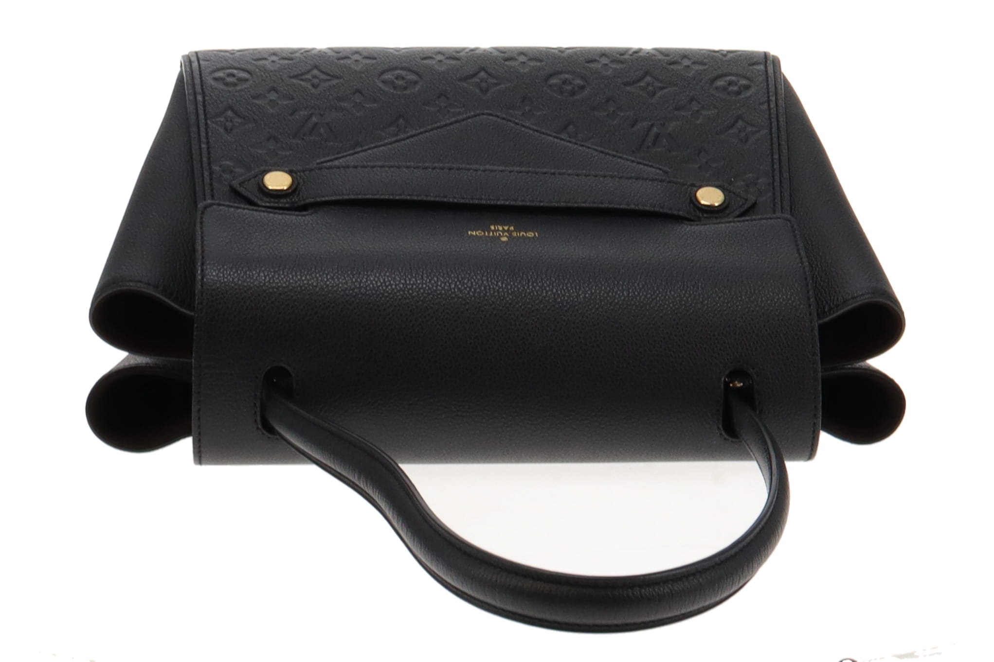 Louis Vuitton Black Trocadero Empreinte Bag TJ2135 Designer