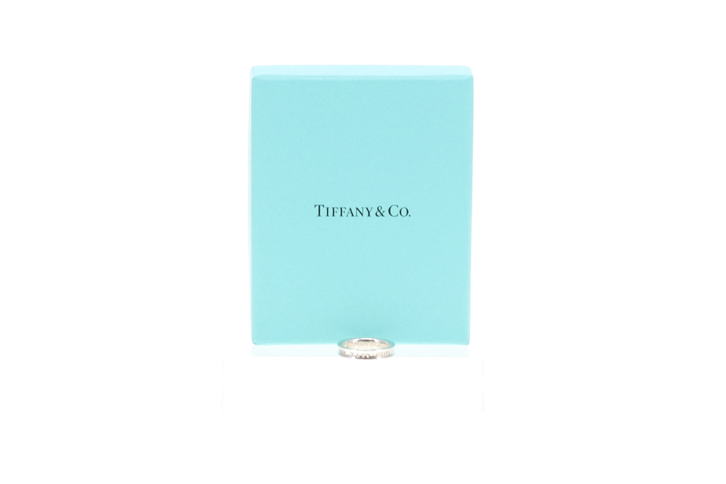 Tiffany & Co Since 1837 Thin Ring Sterling Silver (size 52)