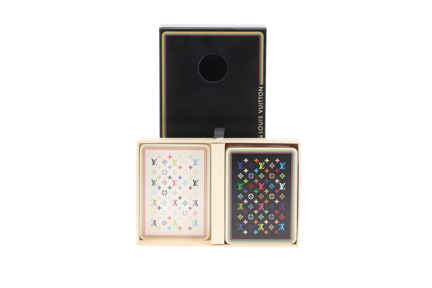 Louis Vuitton Playing Cards Takashi Murakami Two Decks Rare