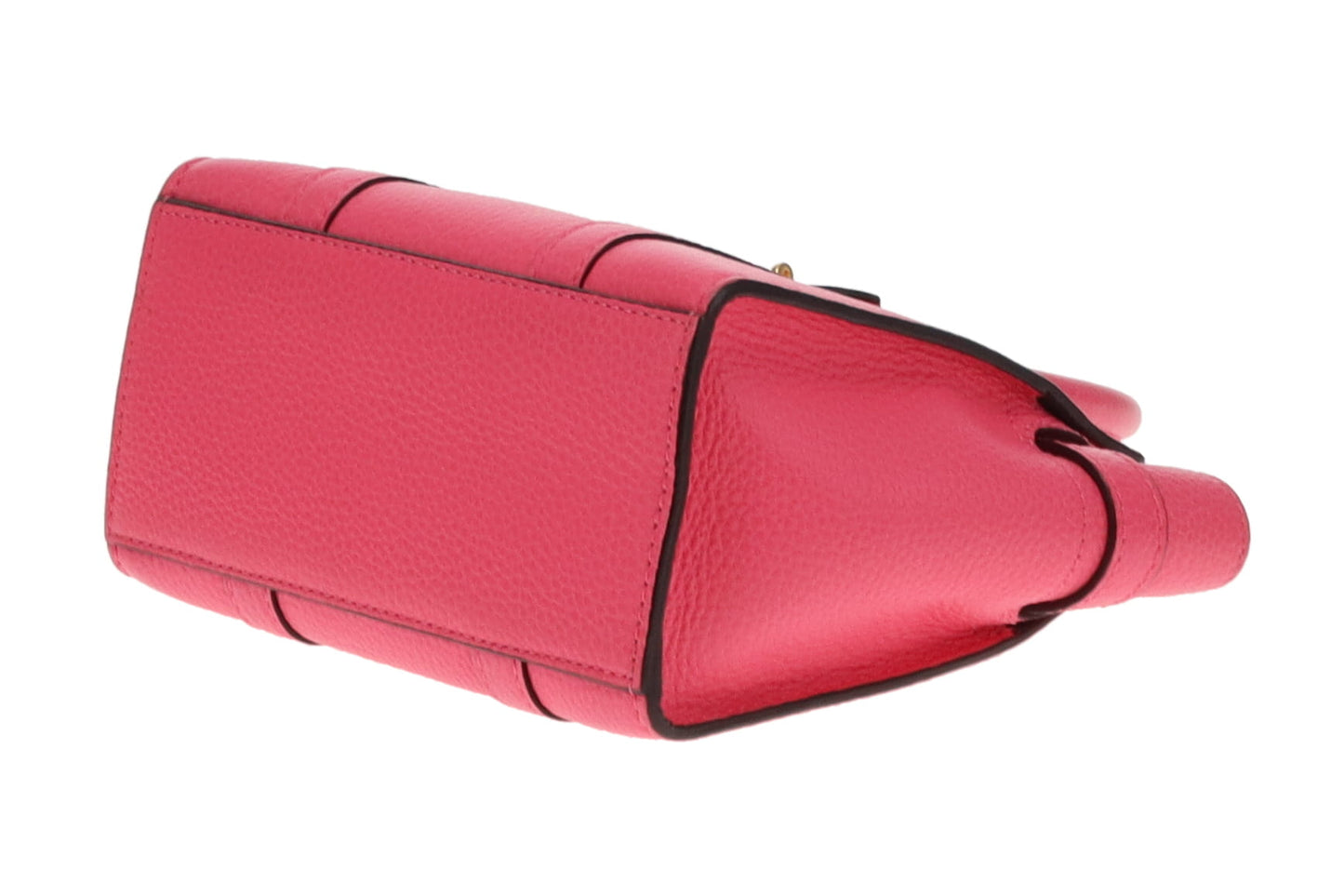 Mulberry Micro Bayswater Fluro Pink Grain Leather