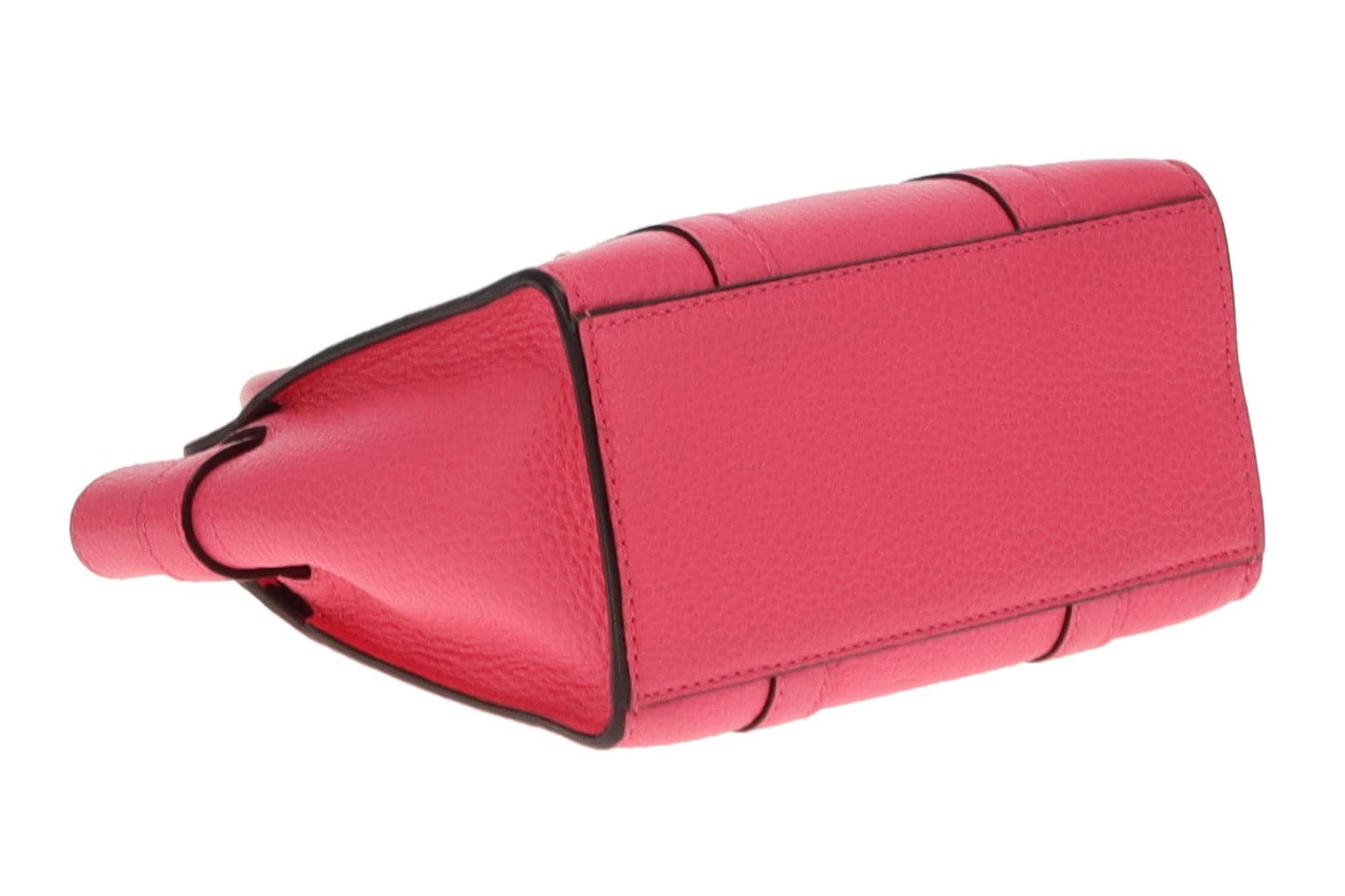 Mulberry Micro Bayswater Fluro Pink Grain Leather
