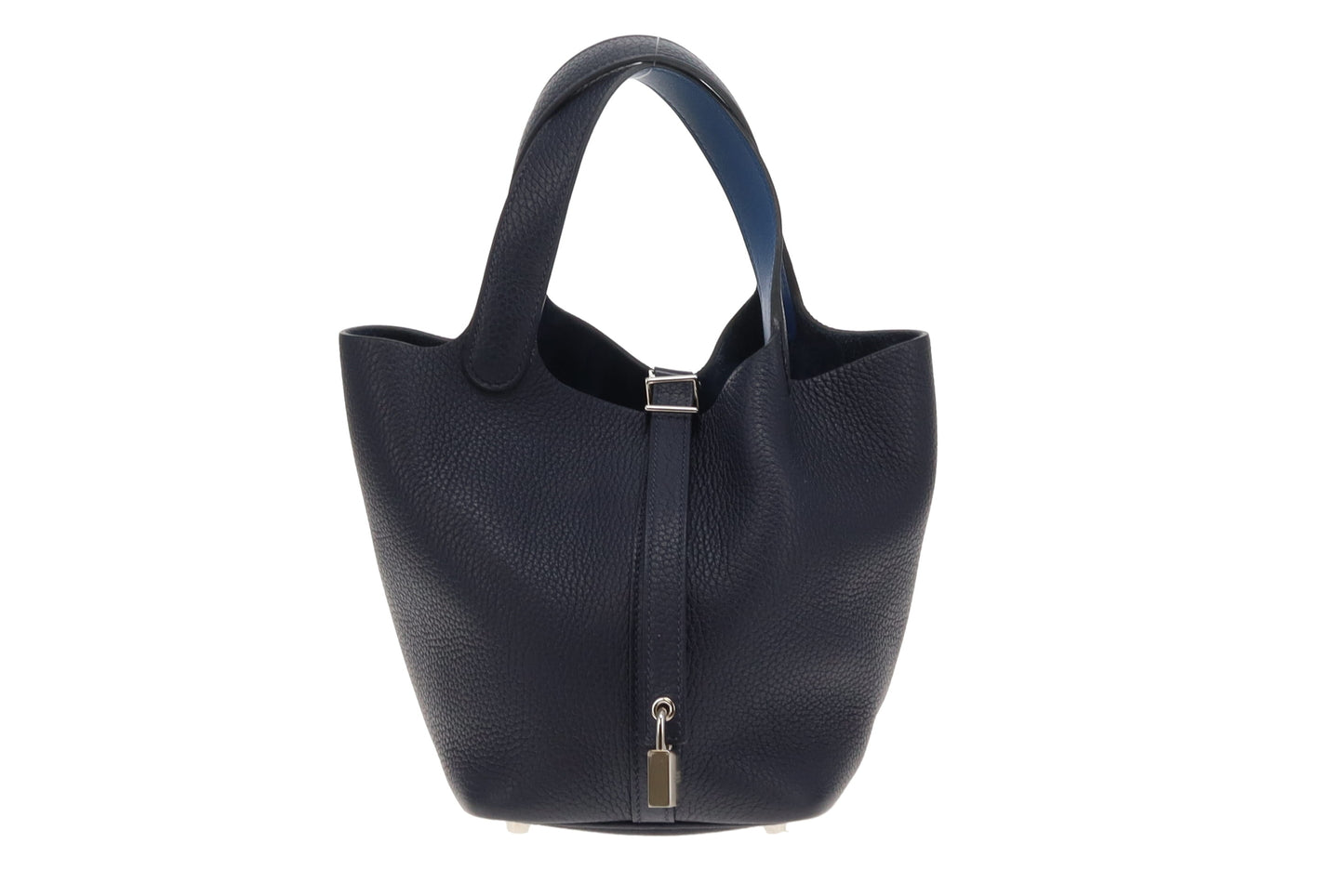 Hermes Picotin 18 Bleu Nuit and Bleu De Prusse Clemence 2021